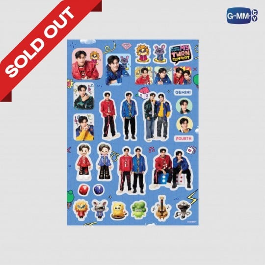 GEMINI FOURTH MY TURN CONCERT STICKER